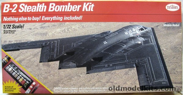 Testors 1/72 B-2 Stealth Bomber Kit, 4076